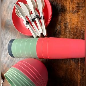 Brand New Kid plastic cups plates bowls